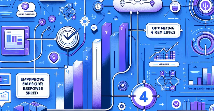 ERP 工具如何提升销售订单响应速度？4 个关键环节优化​